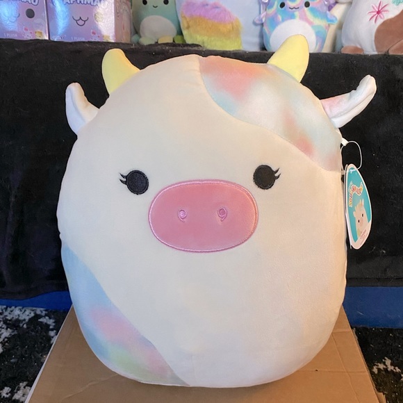 Squishmallows Other - NWT 12” Candess the cow Squishmallow